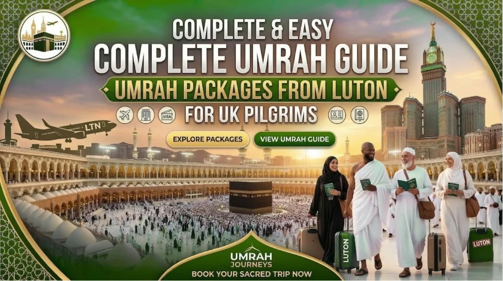 Umrah Packages from Luton – Complete & Easy Guide for UK Pilgrims