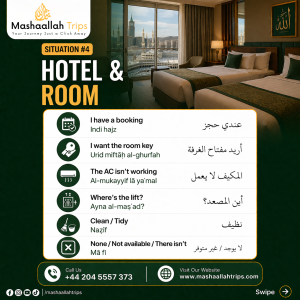 Arabic phrases for Umrah UK